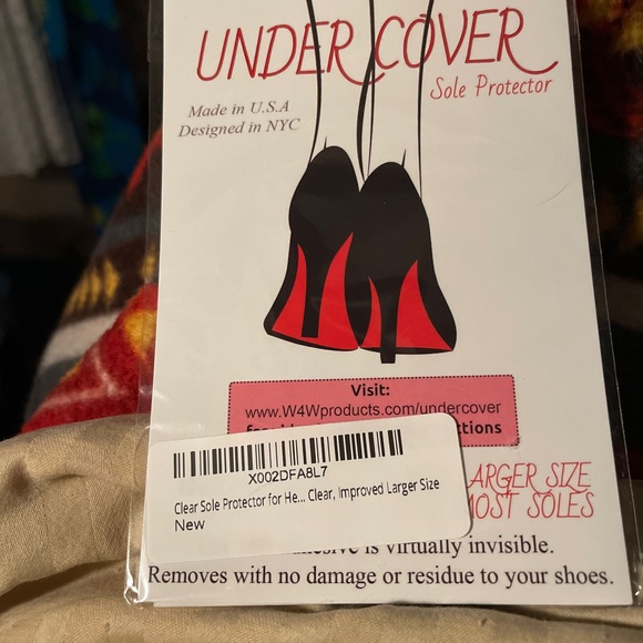 CLEAR soul savers. One set, extra large so will fit any size soul. - Picture 1 of 2